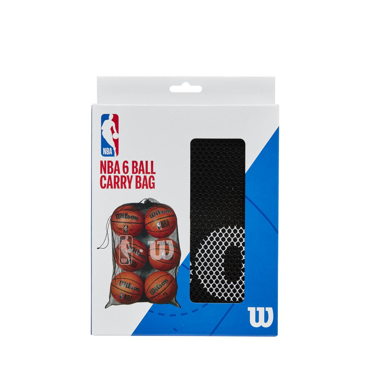 NBA 6 Ball Mesh Carry Bag