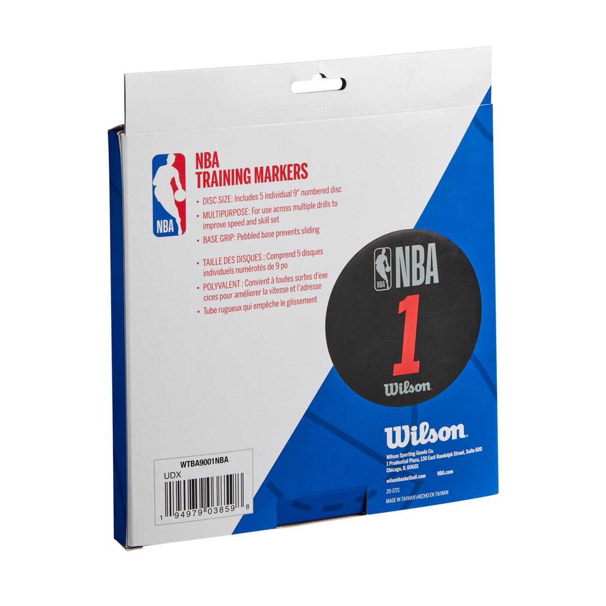 Marcadores de entrenamiento NBA DRV