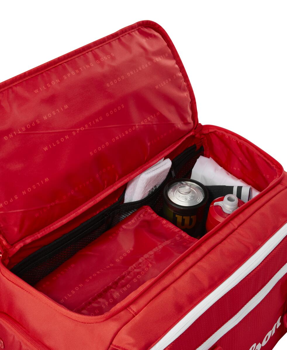 Bolso de Tenis Super Tour Red Small Duffle