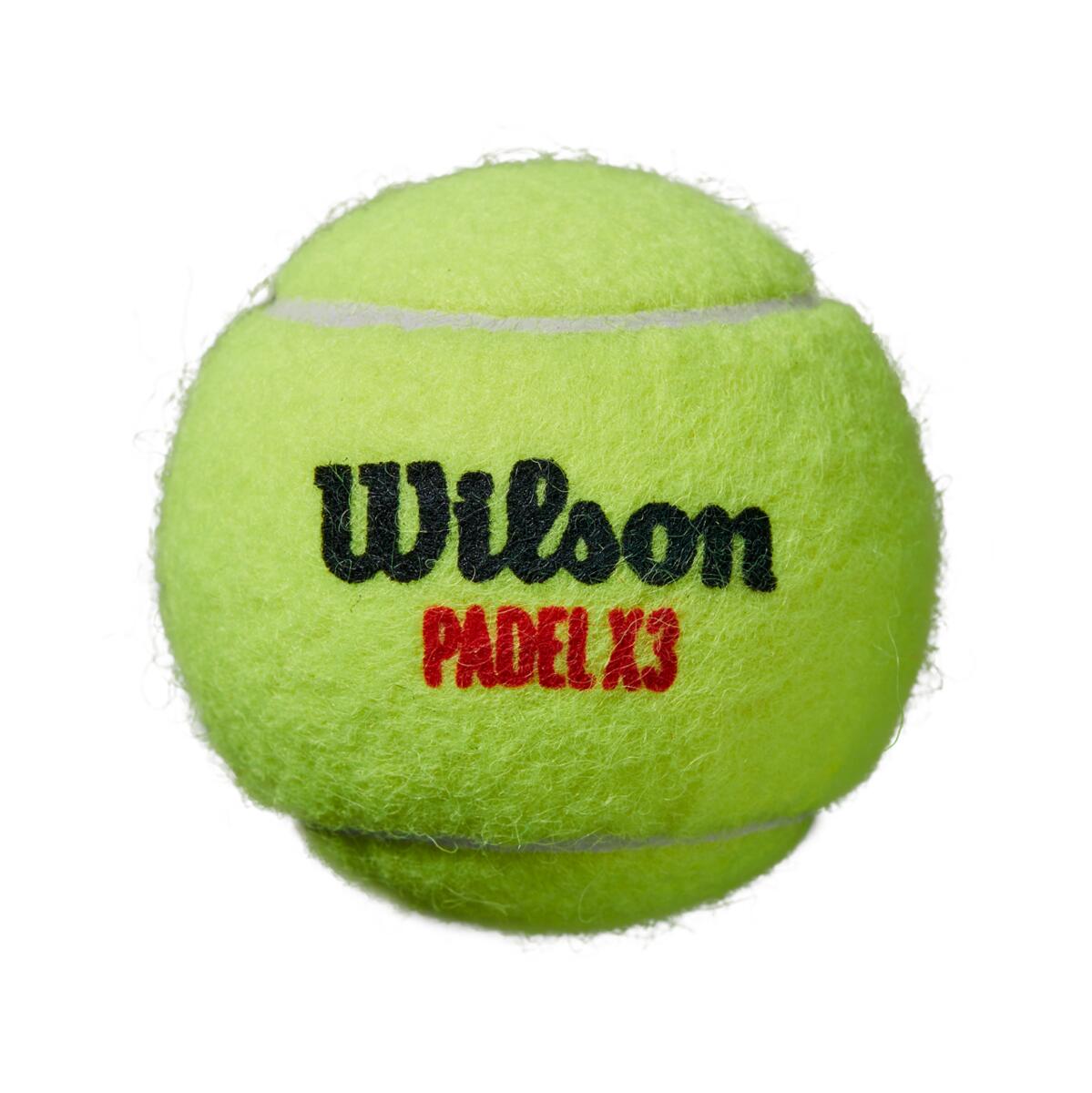 Pelota de padel Wilson Padel X3.